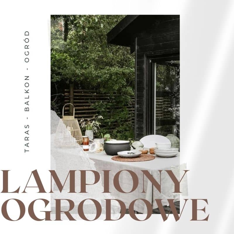 Lampiony ogrodowe Natural Home Decor