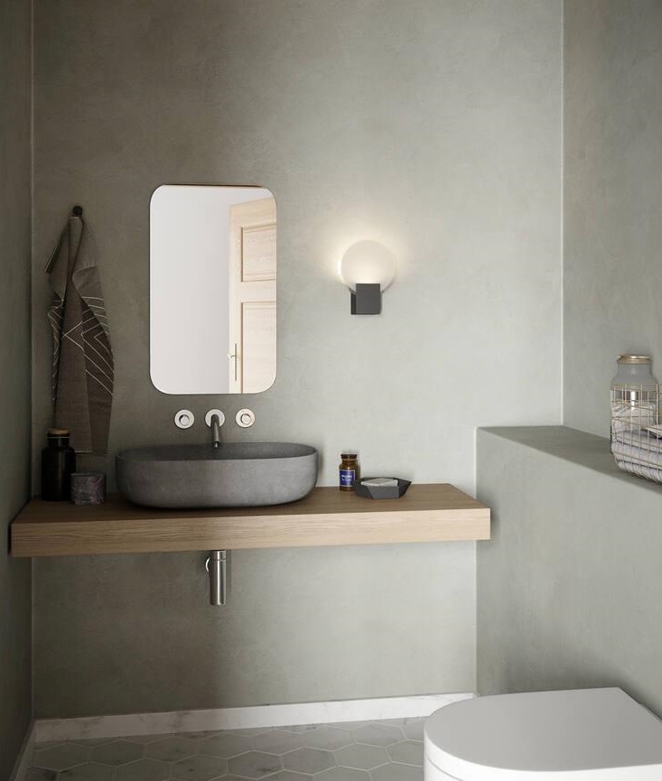 Kinkiet łazienkowy led Hester Nordlux Natural Home Decor