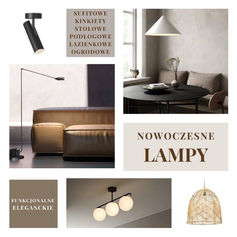 Nowoczesne lampy do każdego wnętrza Natural Home Decor