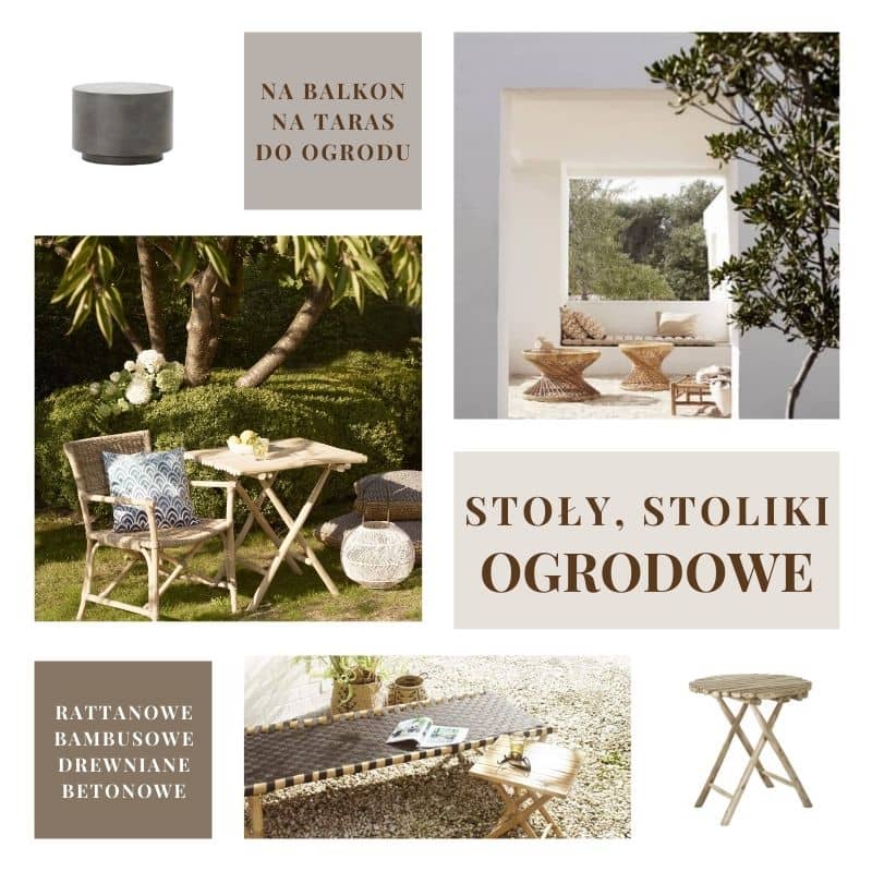 stolik ogrodowy stolik na balkon stolik na taras Natural Home Decor