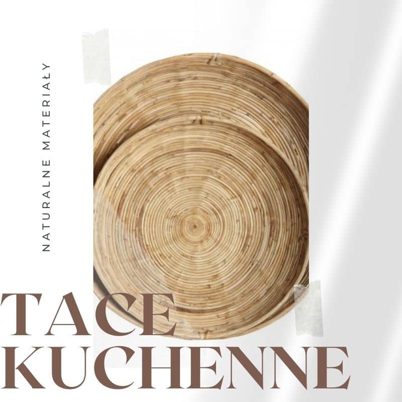 Tace kuchenne i tace do serwowania dla domu i gastronomii natualhomedecor