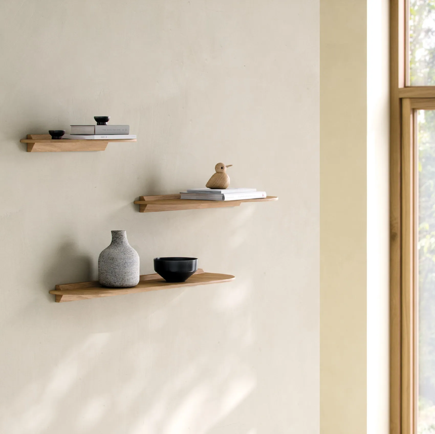 Półka wisząca drewniana, Natural Home Decor Andersen Furniture