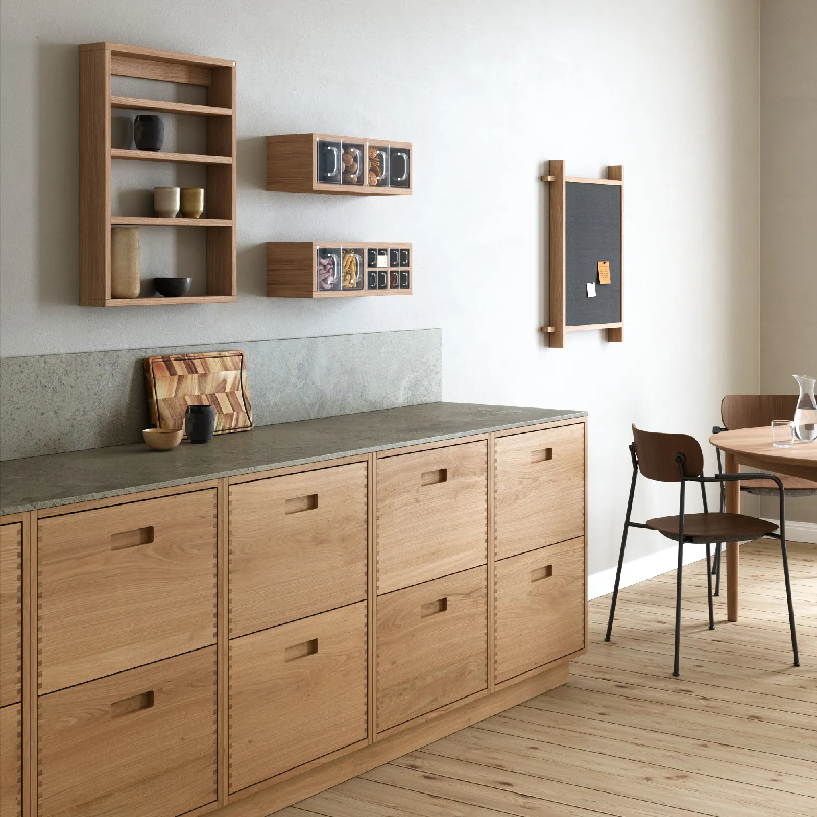 nowoczesna półka kuchenna, Natural Home Decor