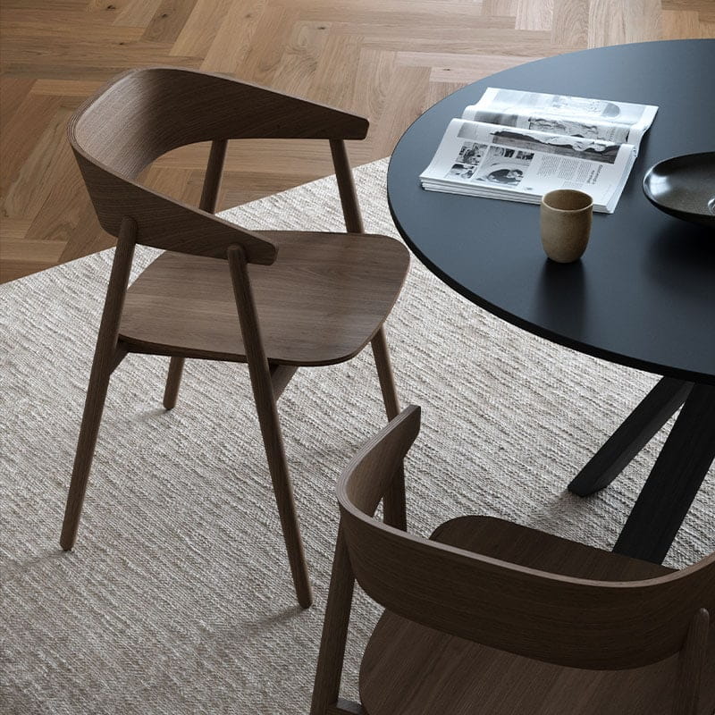 Stół jadalniany okrągły Space Andersen Furniture Natural Home Decor
