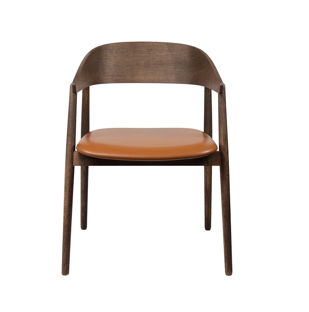 krzesło drewniane skórzane Andersen Furniture Natural Home Decor