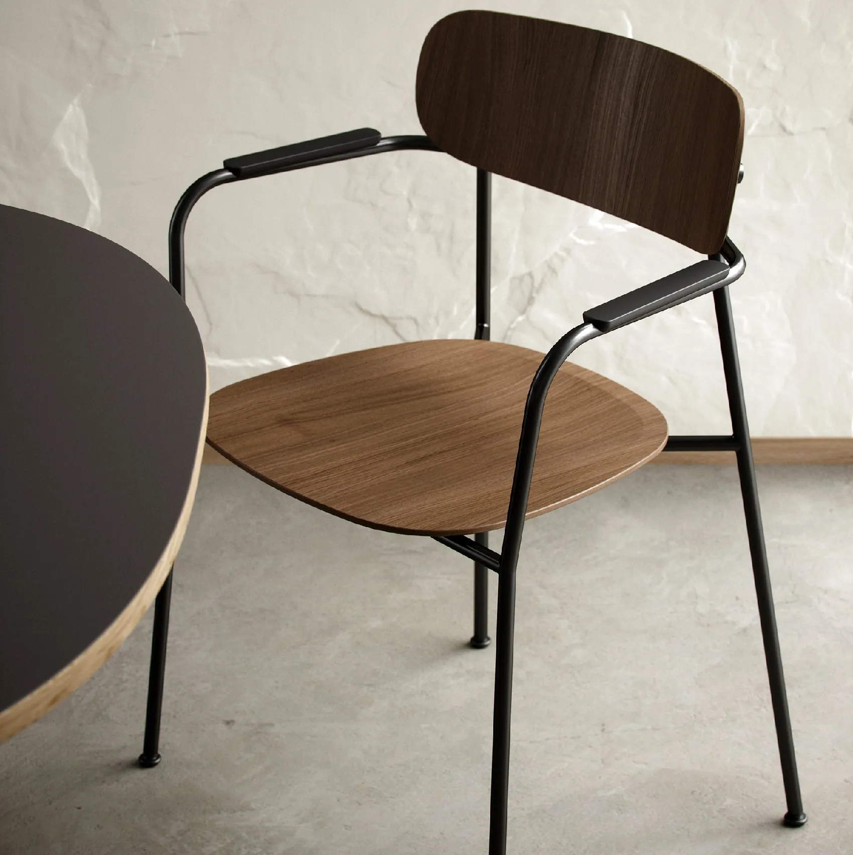 drewniane krzesło z podłokietnikiem, Andersen Furniture Natural Home Decor