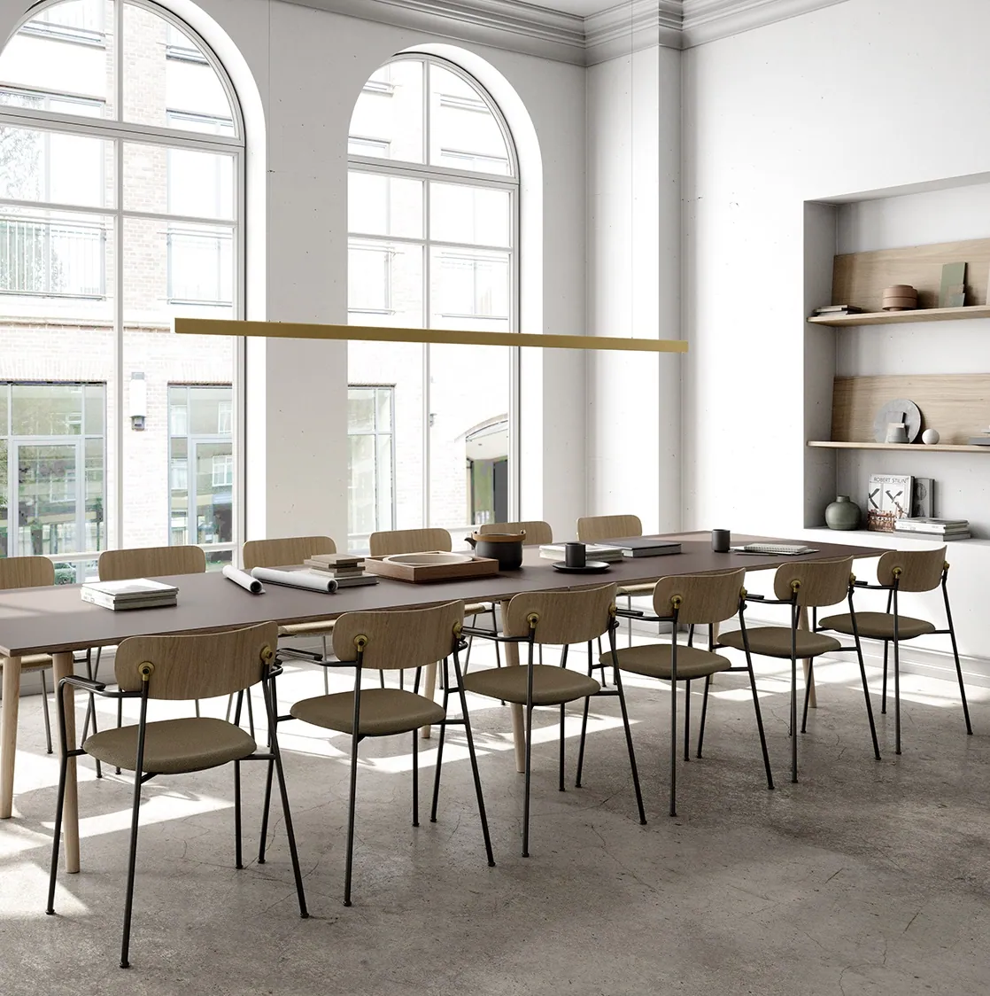 drewniane krzesło z podłokietnikiem, Andersen Furniture Natural Home Decor