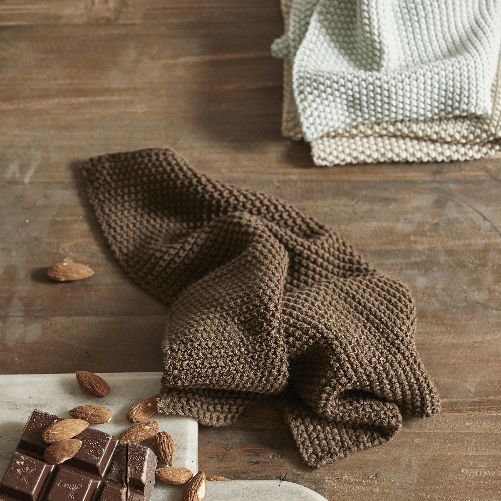 Knit ściereczka kuchenna, ściereczka do naczyń, sklep natural home decor