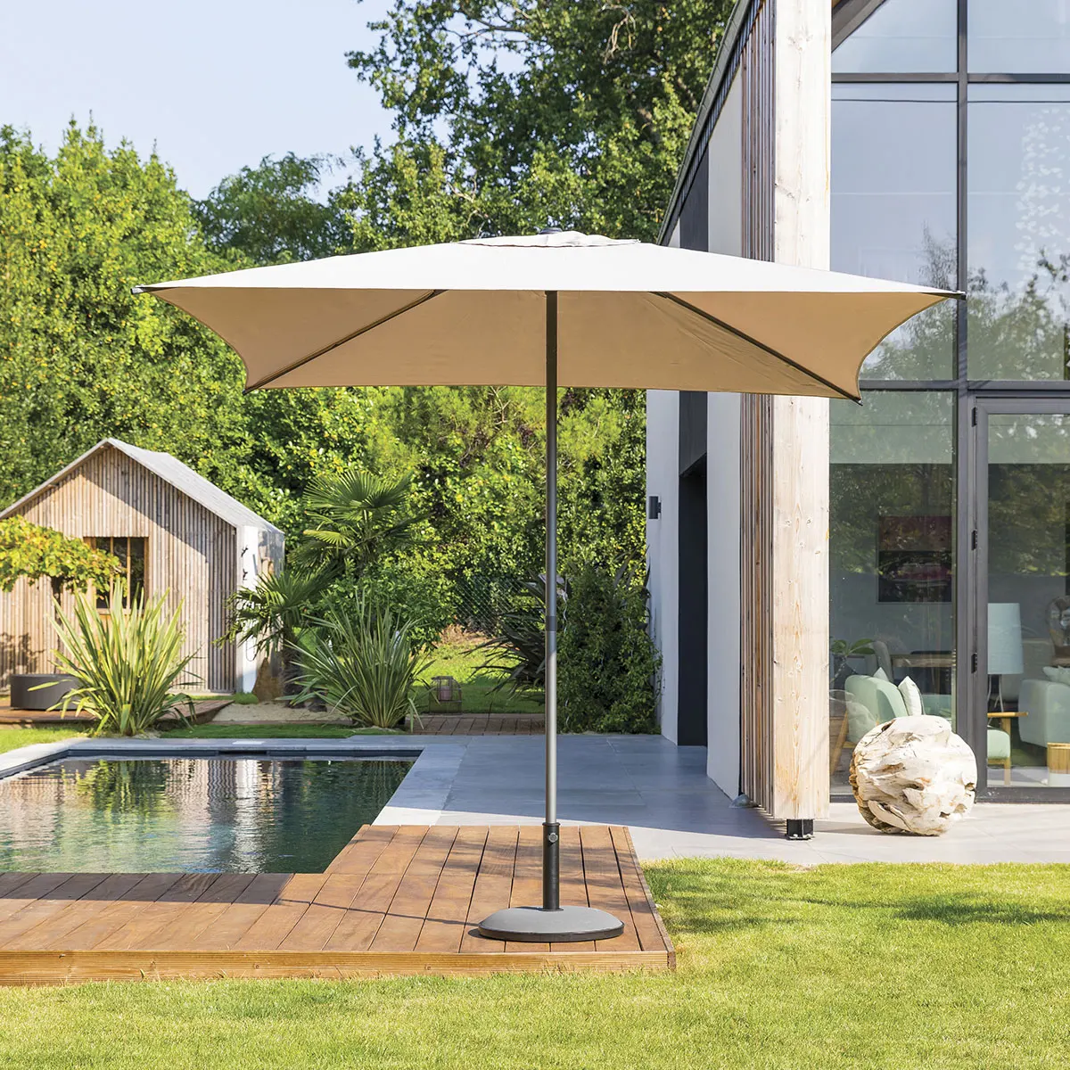 parasol ogrodowy duży Hesperide, sklep natural home decor