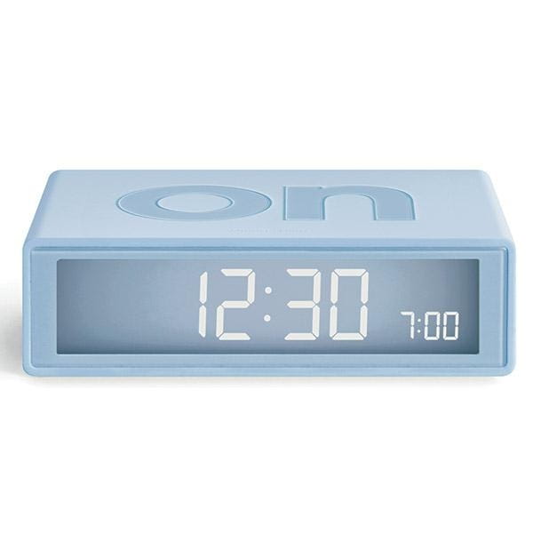Lexon Flip+ budzik elektroniczny na baterie, naturalhomedecor