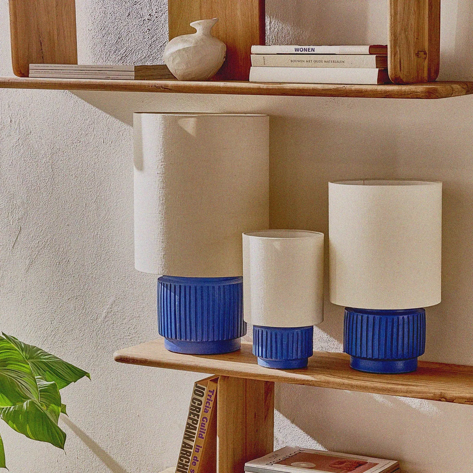 lampy stołowe do salonu, Cordoba Pomax, Natural Home Decor
