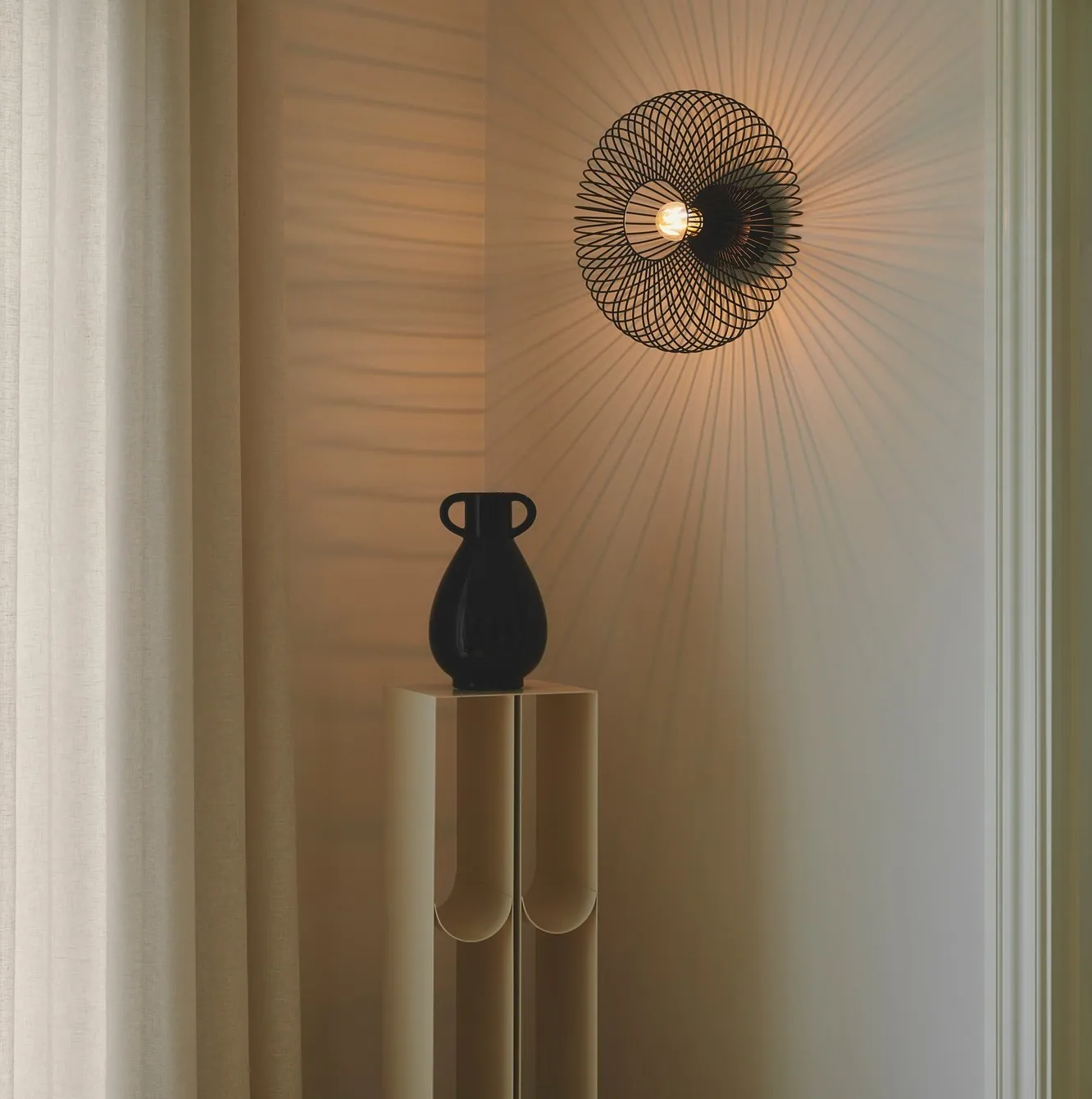 Plafon metalowy Beroni Nordlux Natural Home Decor