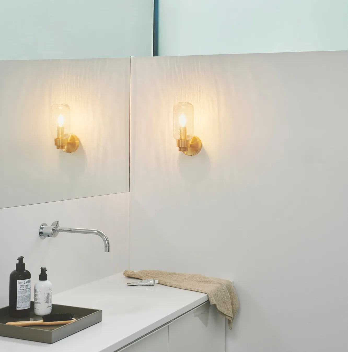 szklany kinkiet ip44, Nordlux Natural Home Decor