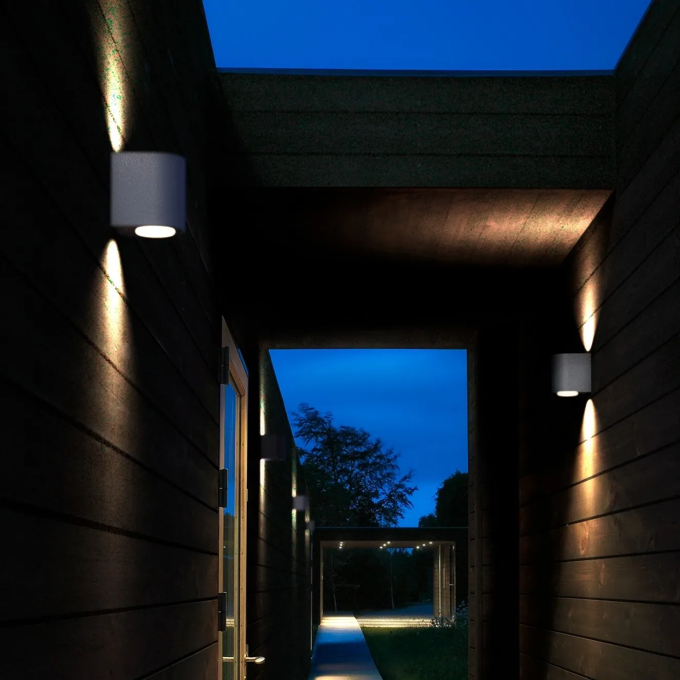 Kinkiet zewnętrzny led, Nordlux Natural Home Decor