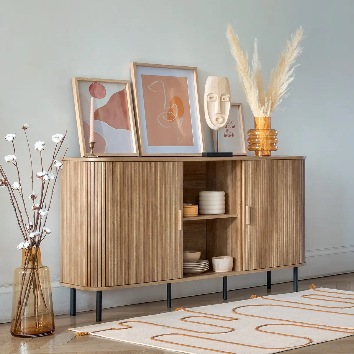 komoda lamele, Natural Home Decor