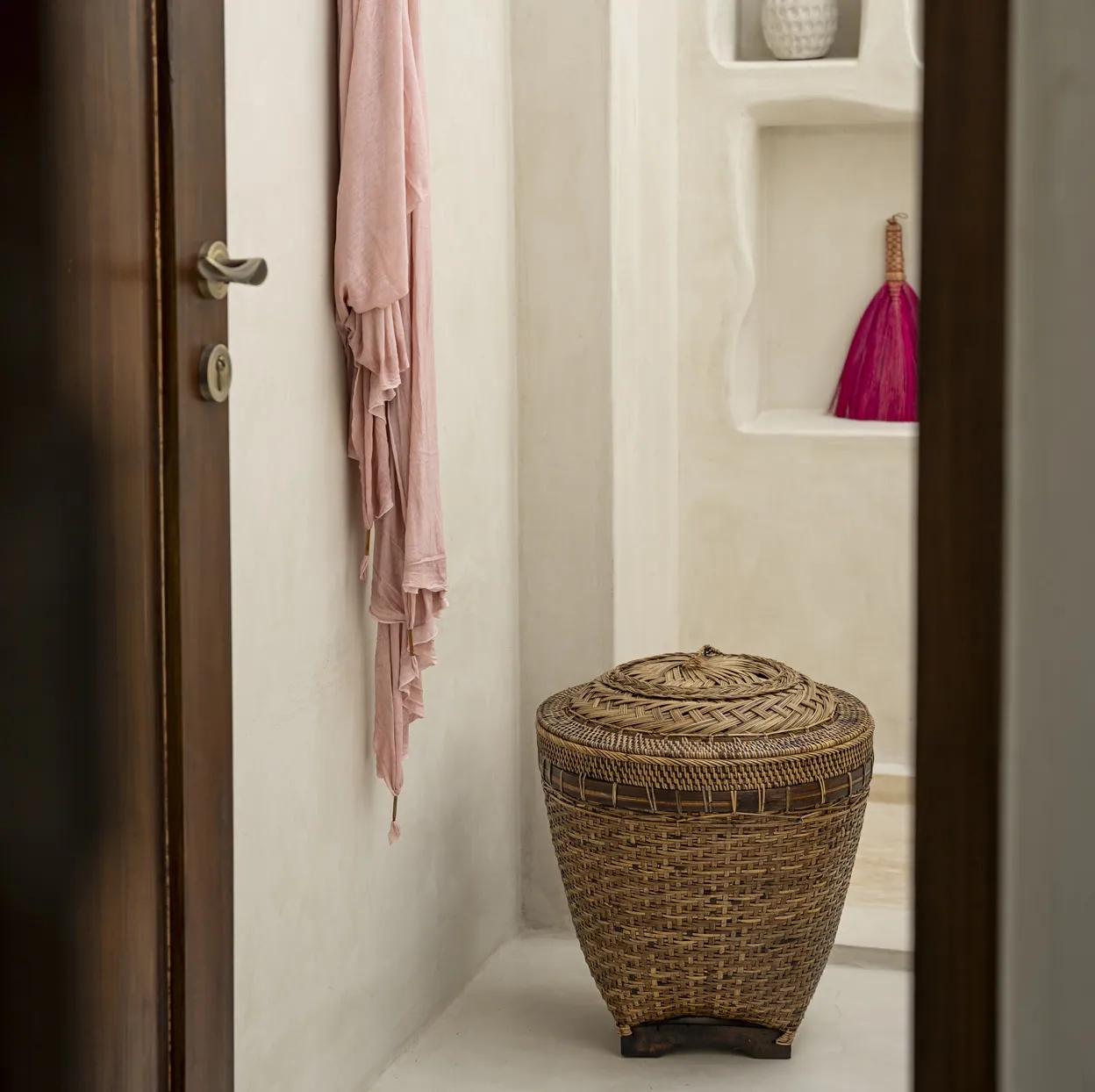 Bazar Bizar Colonial, kosz rattanowy, Natural Home Decor