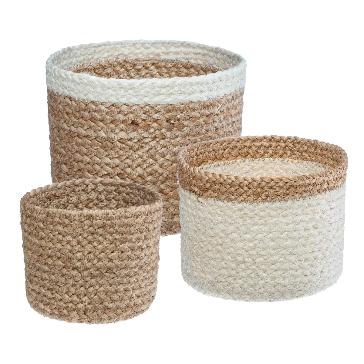 koszyki jutowe, Natural Home Decor