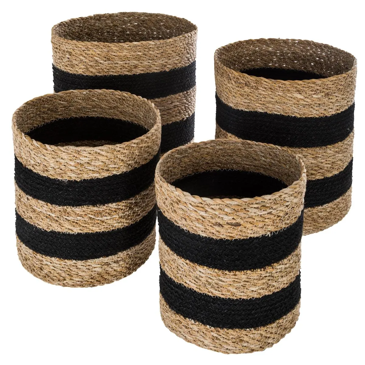 koszyki z trawy morskiej, Natural Home Decor