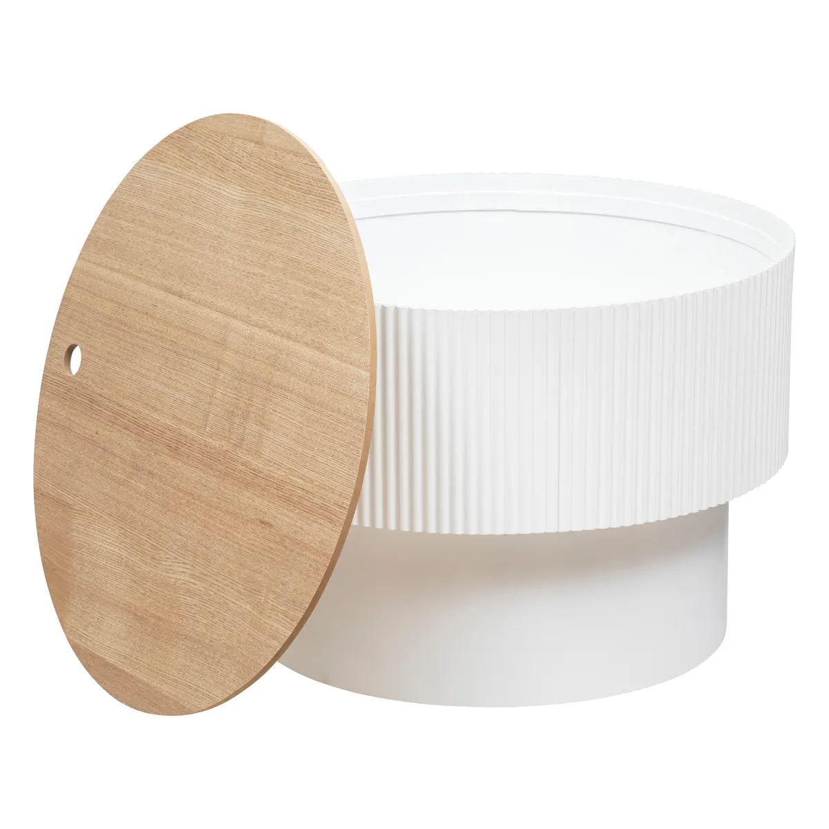 stolik ze schowkiem do salonu, naturalhomedecor