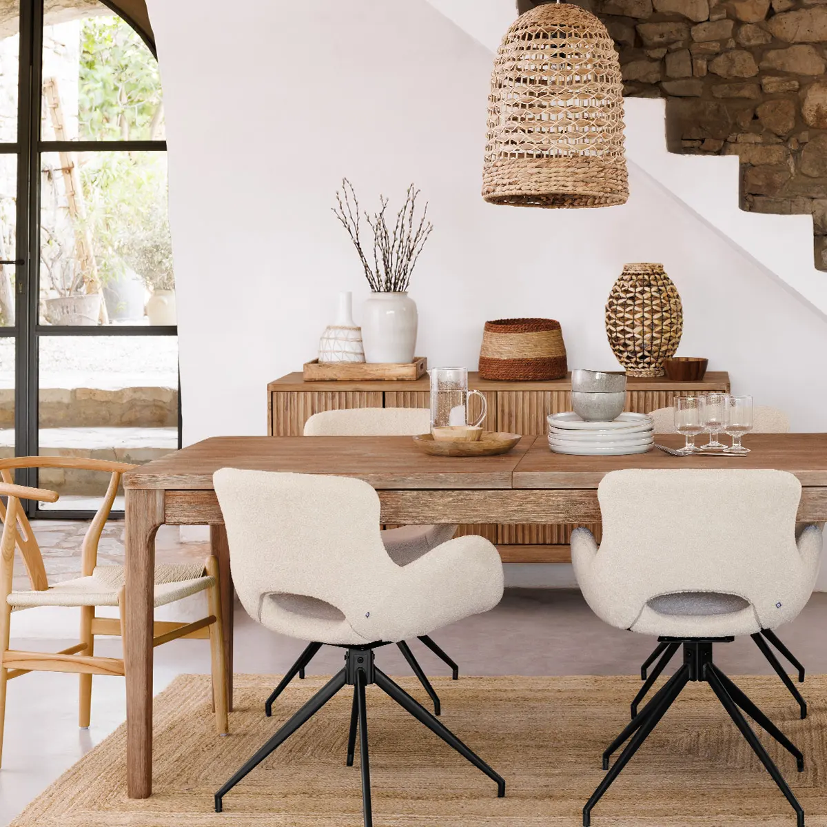 lampa Sand Atmosphera, Natural Home Decor