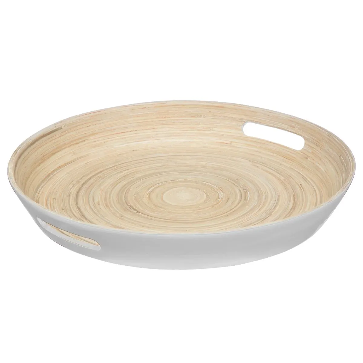 Taca bambusowa okrągła, Natural Home Decor