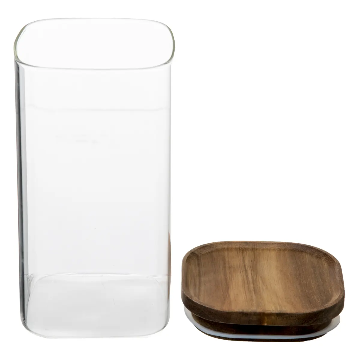 szklany pojemnik na żywność, natural home decor