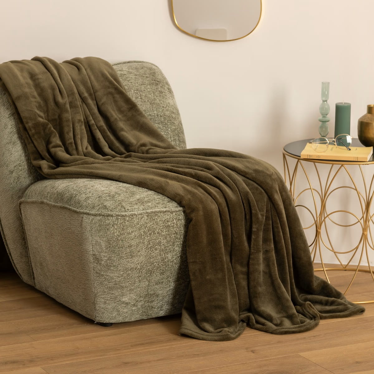 Pled na łóżko pled na sofę, Natural Home Decor