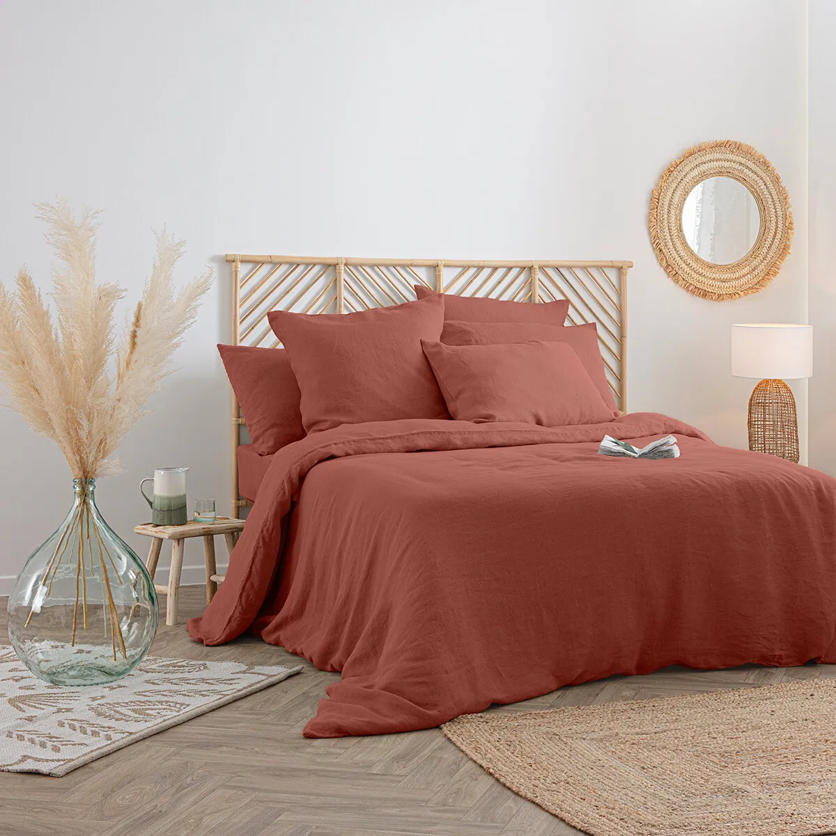 Pościel lniana, natural home decor
