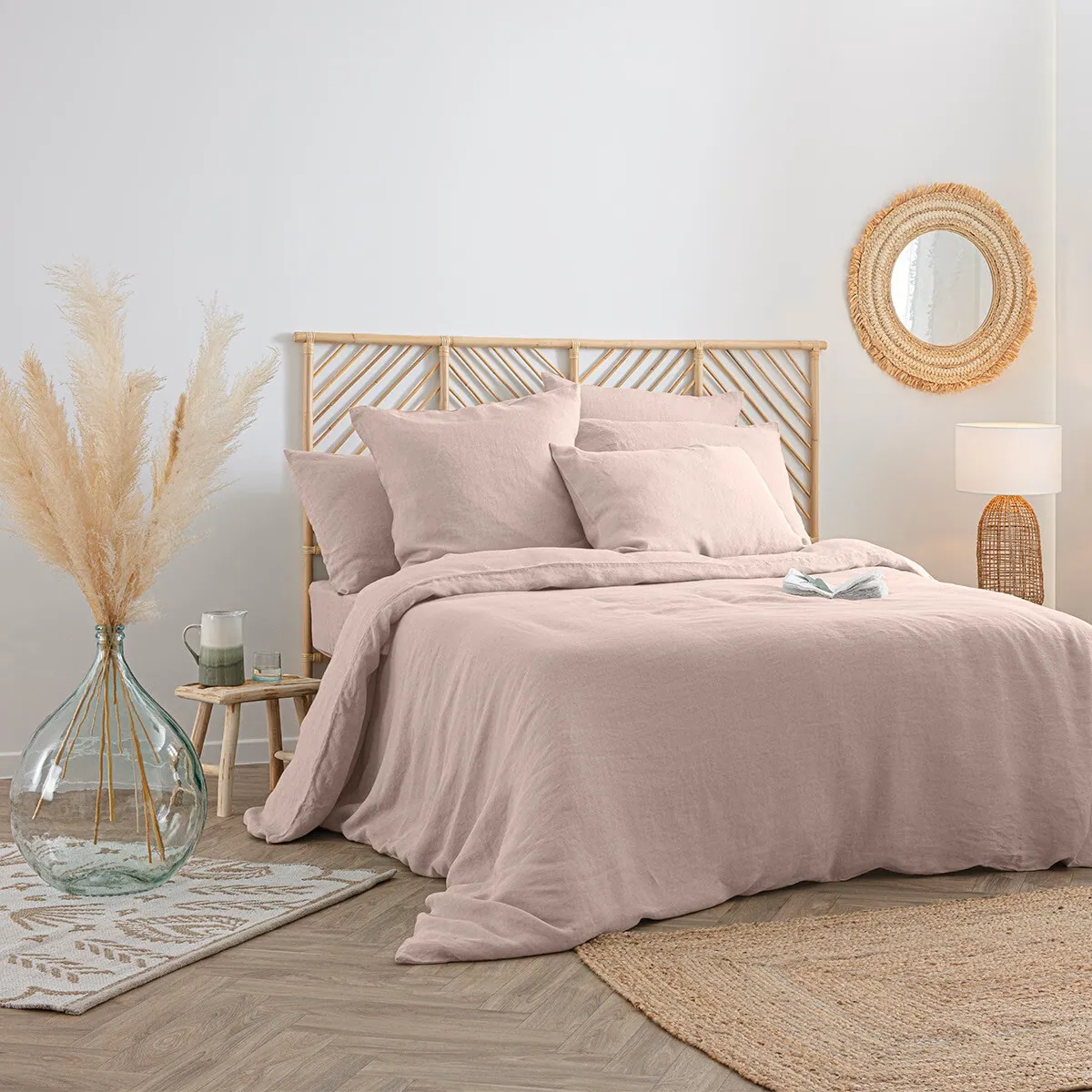 Atmosphera Linah pościel lniana, natural home decor