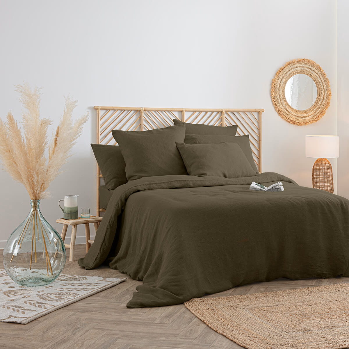 Pościel z lnu, natural home decor
