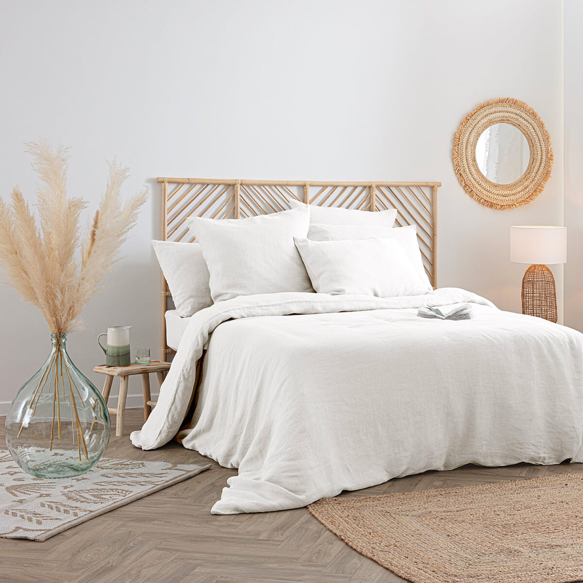 Atmosphera Linah pościel lniana, natural home decor