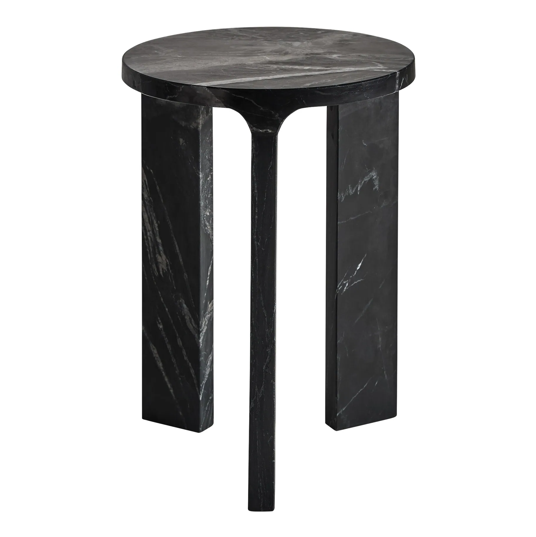 designerski stolik boczny marmurowy, Trim Vical, naturalhomedecor