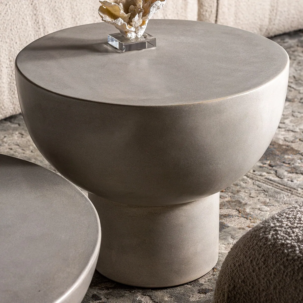 stolik kawowy z betonu, Natural Home Decor