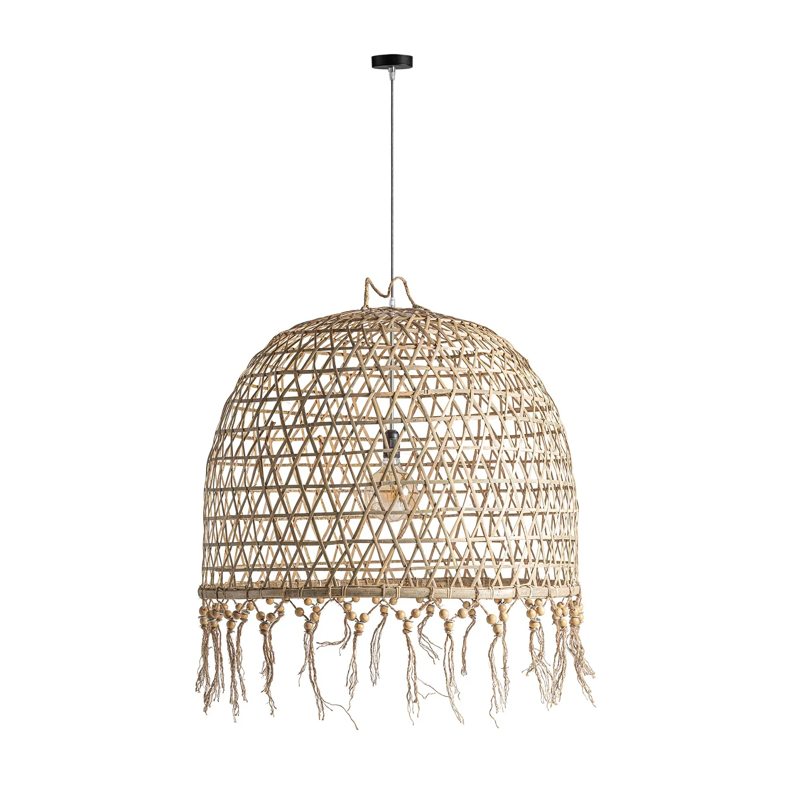 duża lampa bambusowa Vical, naturalhomedecor