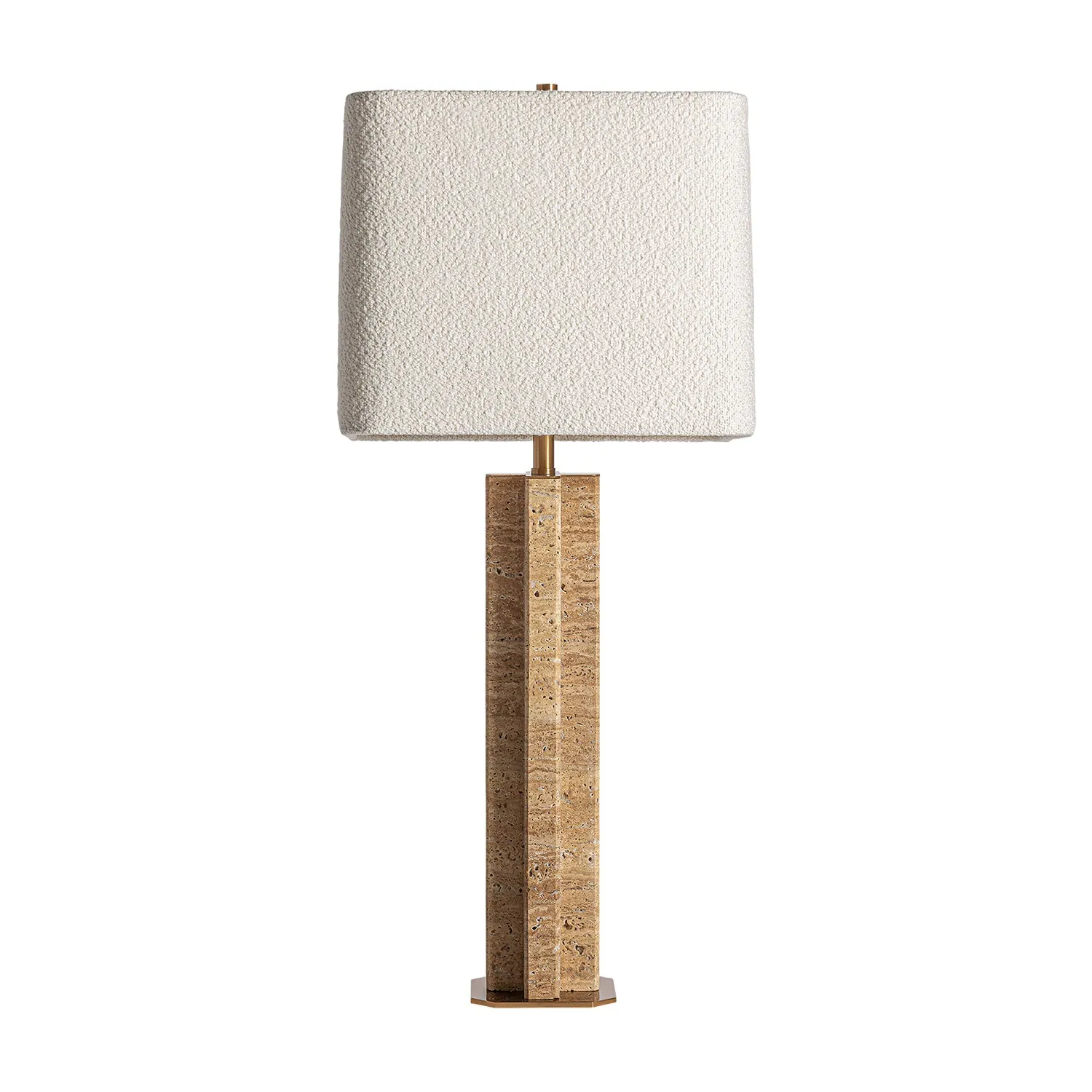 lampa z trawertynu Vical, naturalhomedecor