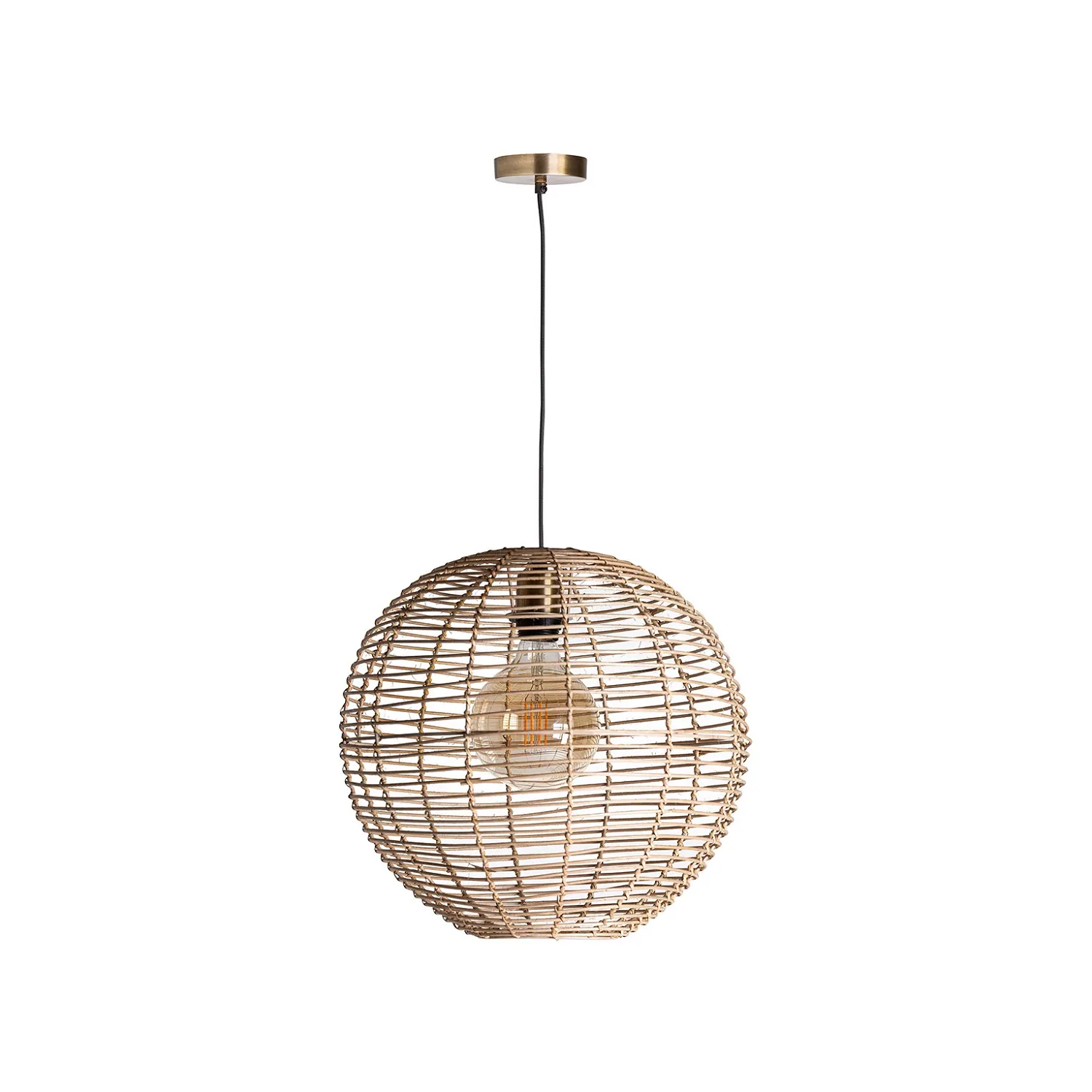 lampa rattanowa Vical, naturalhomedecor