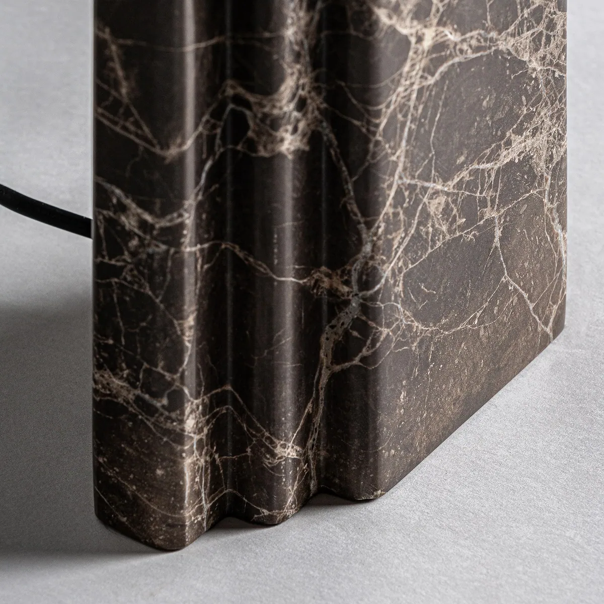 lampa stołowa z marmuru, Natural Home Decor