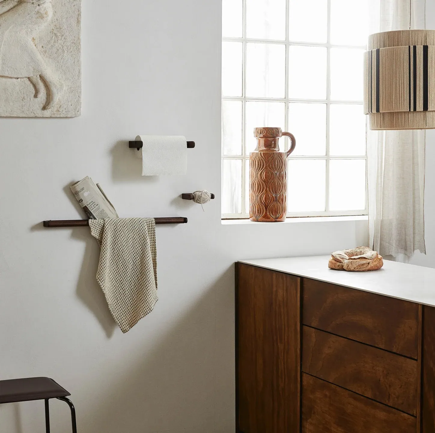 uchwyt na ręcznik papierowy na sciane, sklep internetowy Natural Home Decor