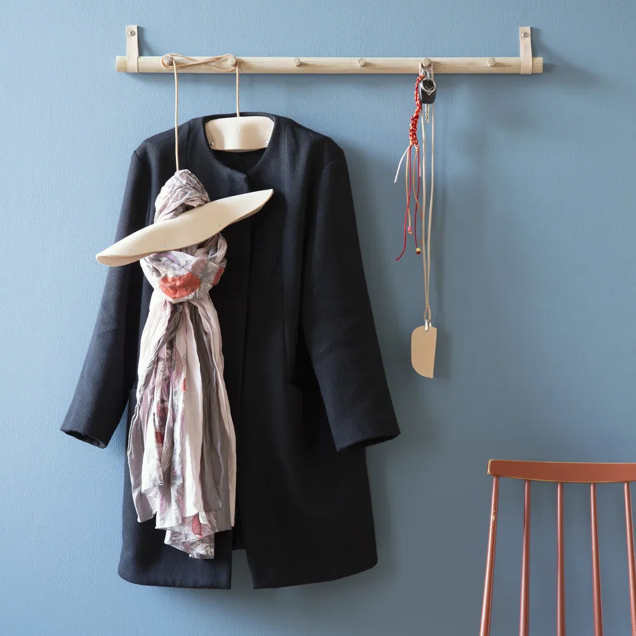 designerski wieszak ścienny, Ekta Living, Natural Home Decor