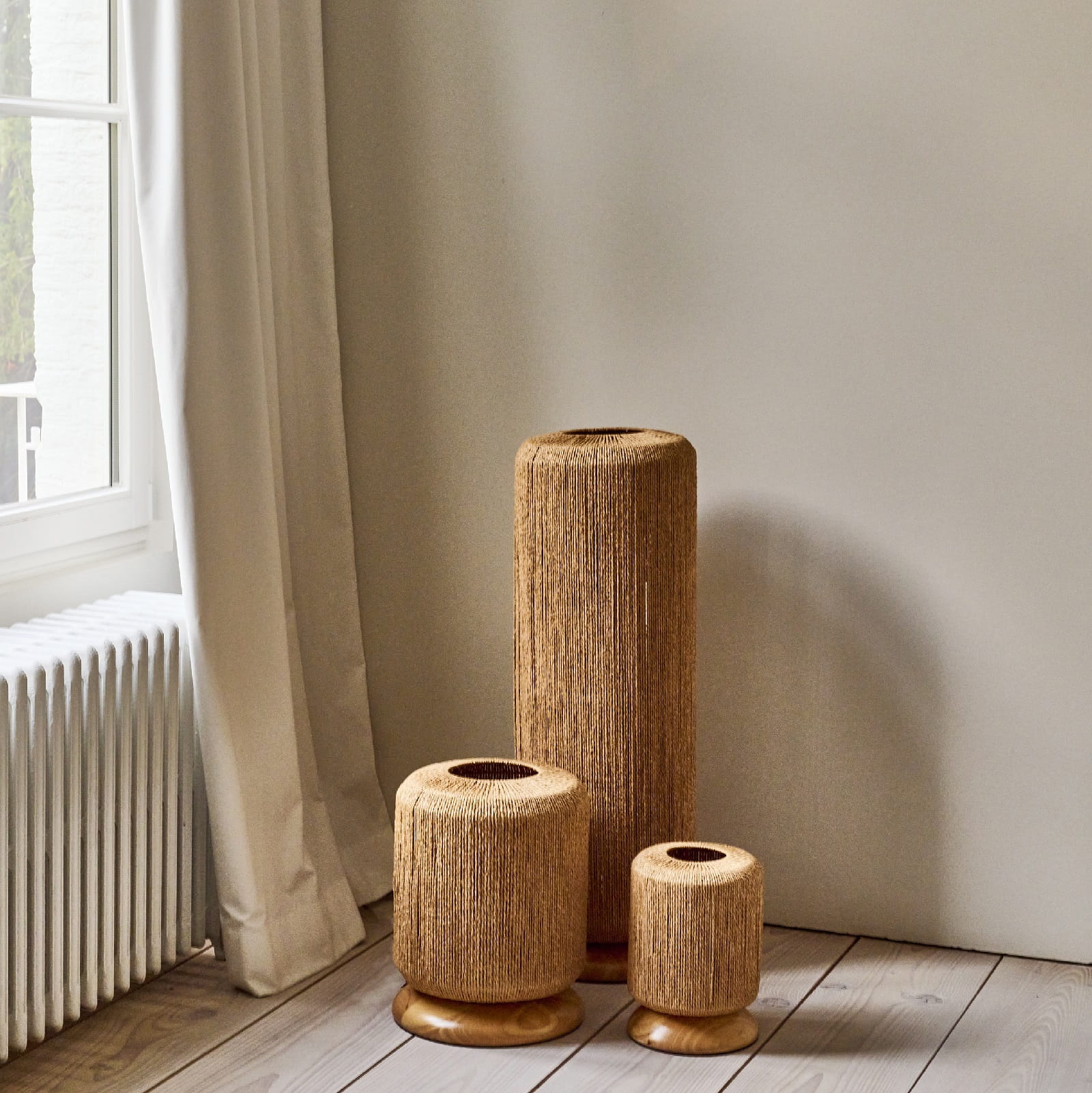 Lampa ze sznurka Pomax Natural Home Decor
