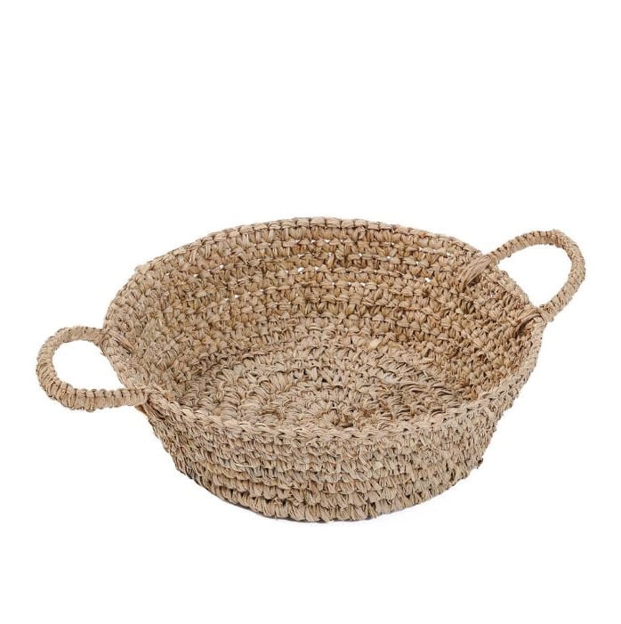 Kosz pleciony Baza Bizar Natural Home Decor Bazar Bizar