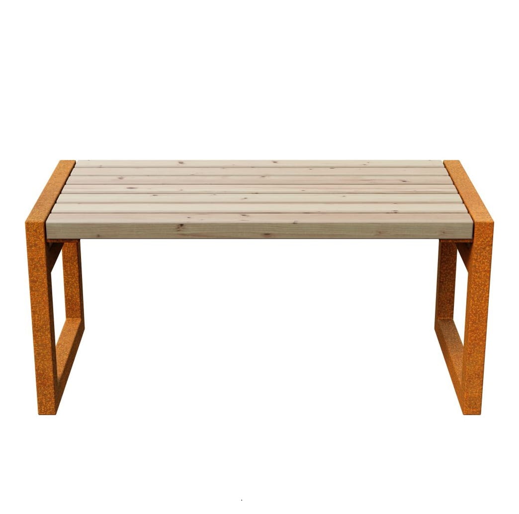 ławki ogrodowe drewniane corten, Natural Home Decor