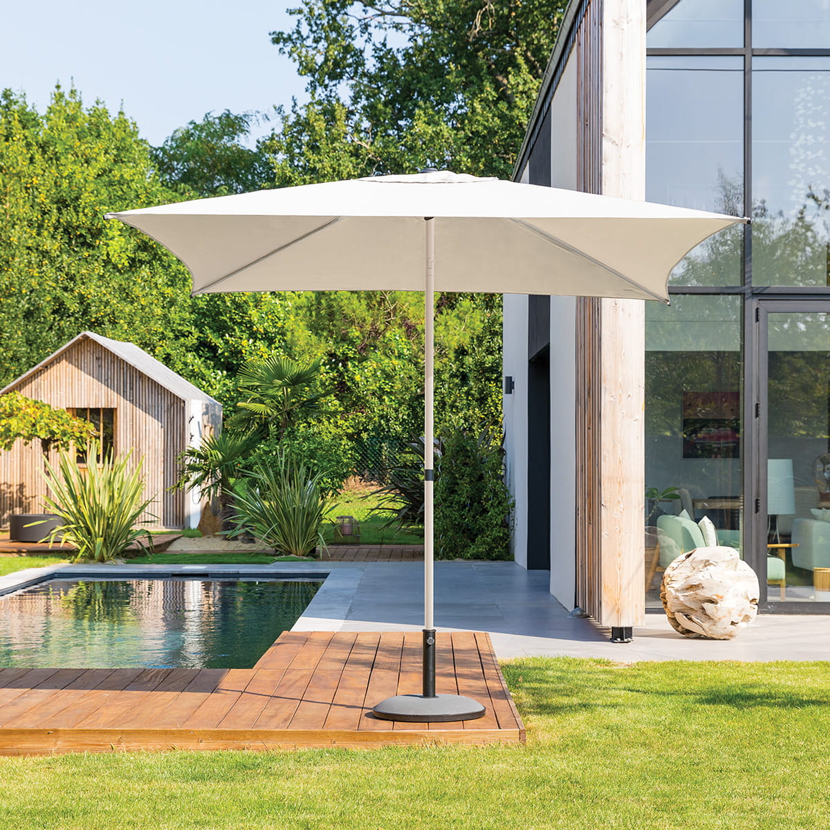 parasol ogrodowy duży Hesperide, sklep natural home decor