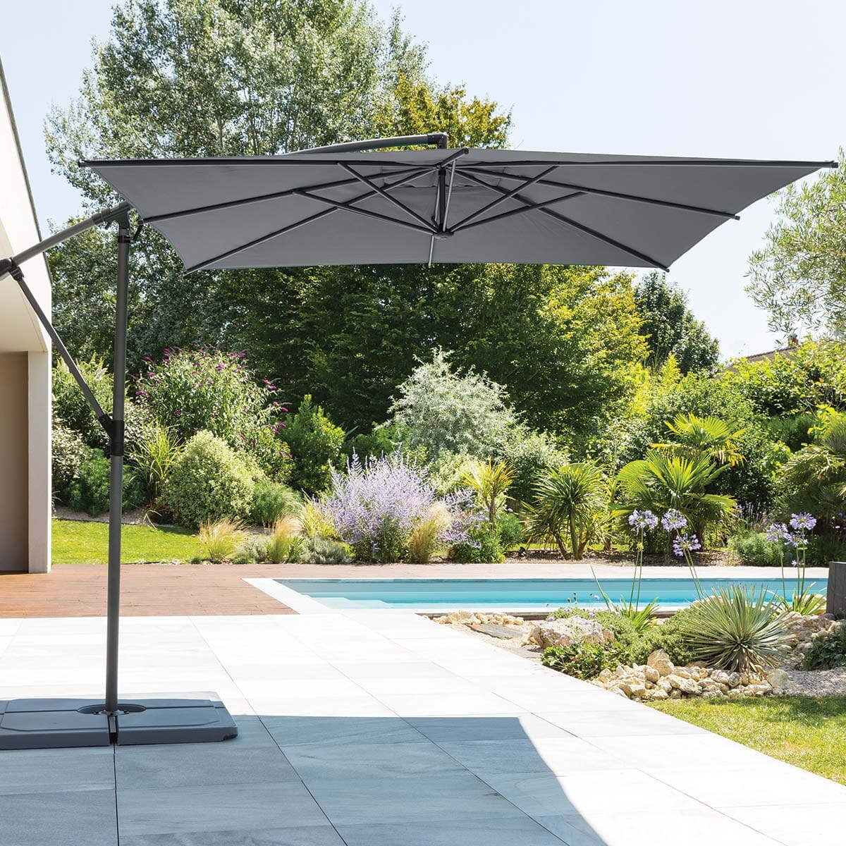 parasol ogrodowy boczny Hesperide, sklep natural home decor
