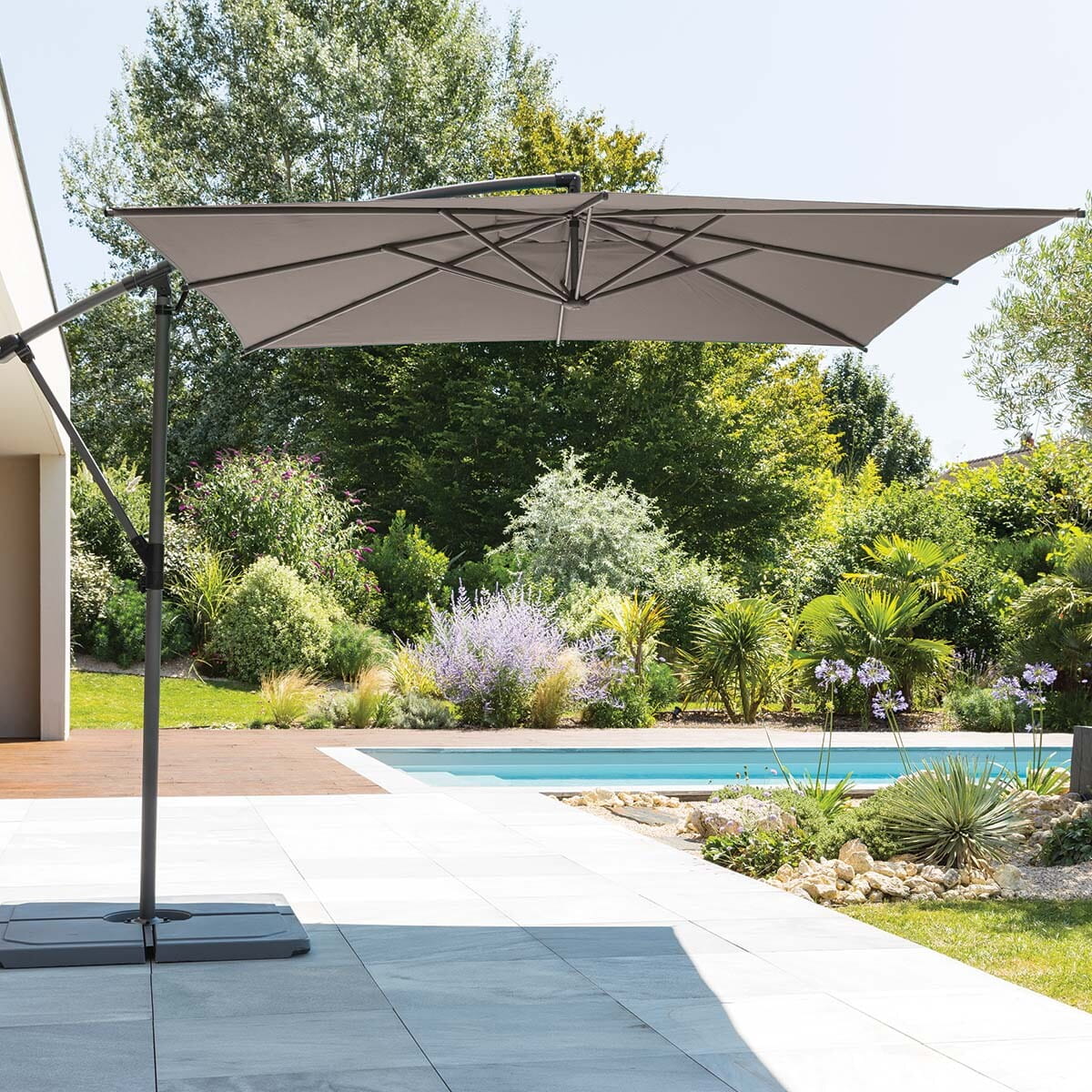 parasol ogrodowy boczny Hesperide, sklep natural home decor