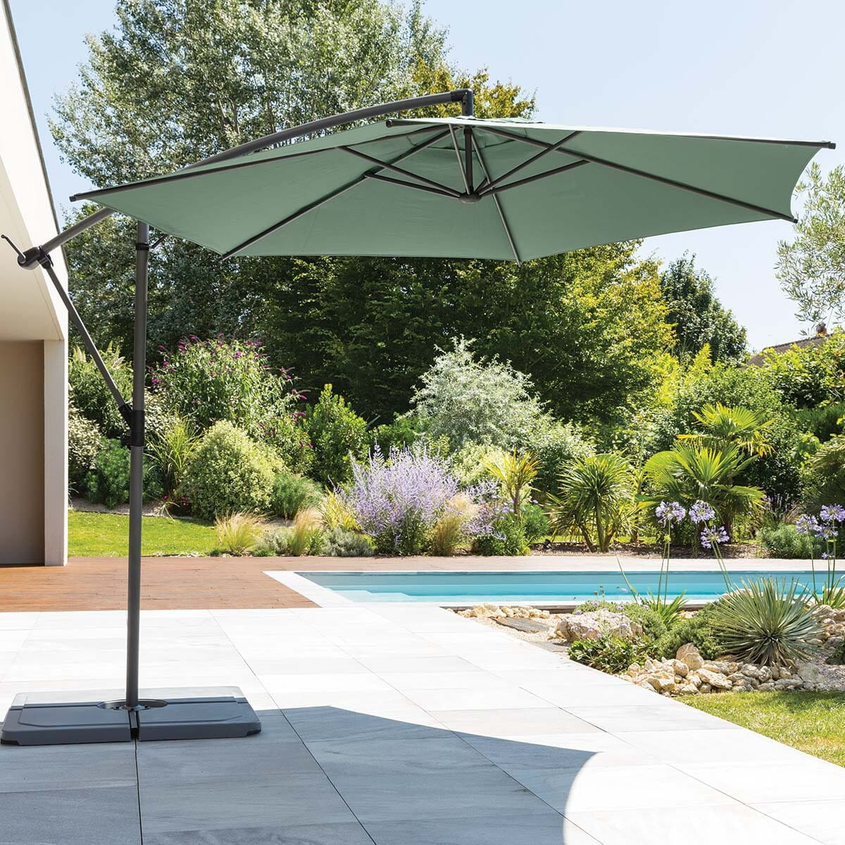 parasol ogrodowy boczny Hesperide, sklep natural home decor