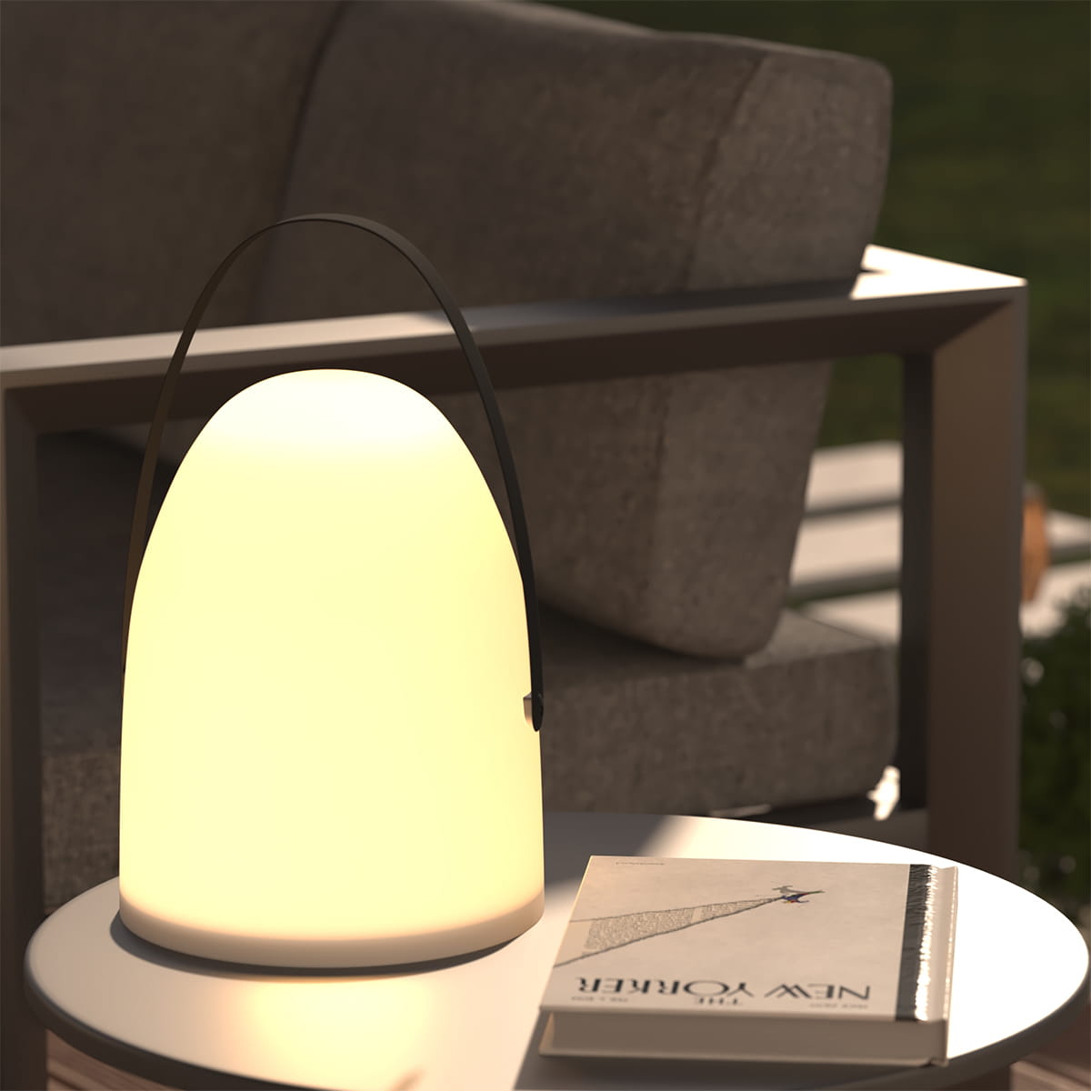 lampa zewnętrzna na baterie Atmosphera, natural home decor