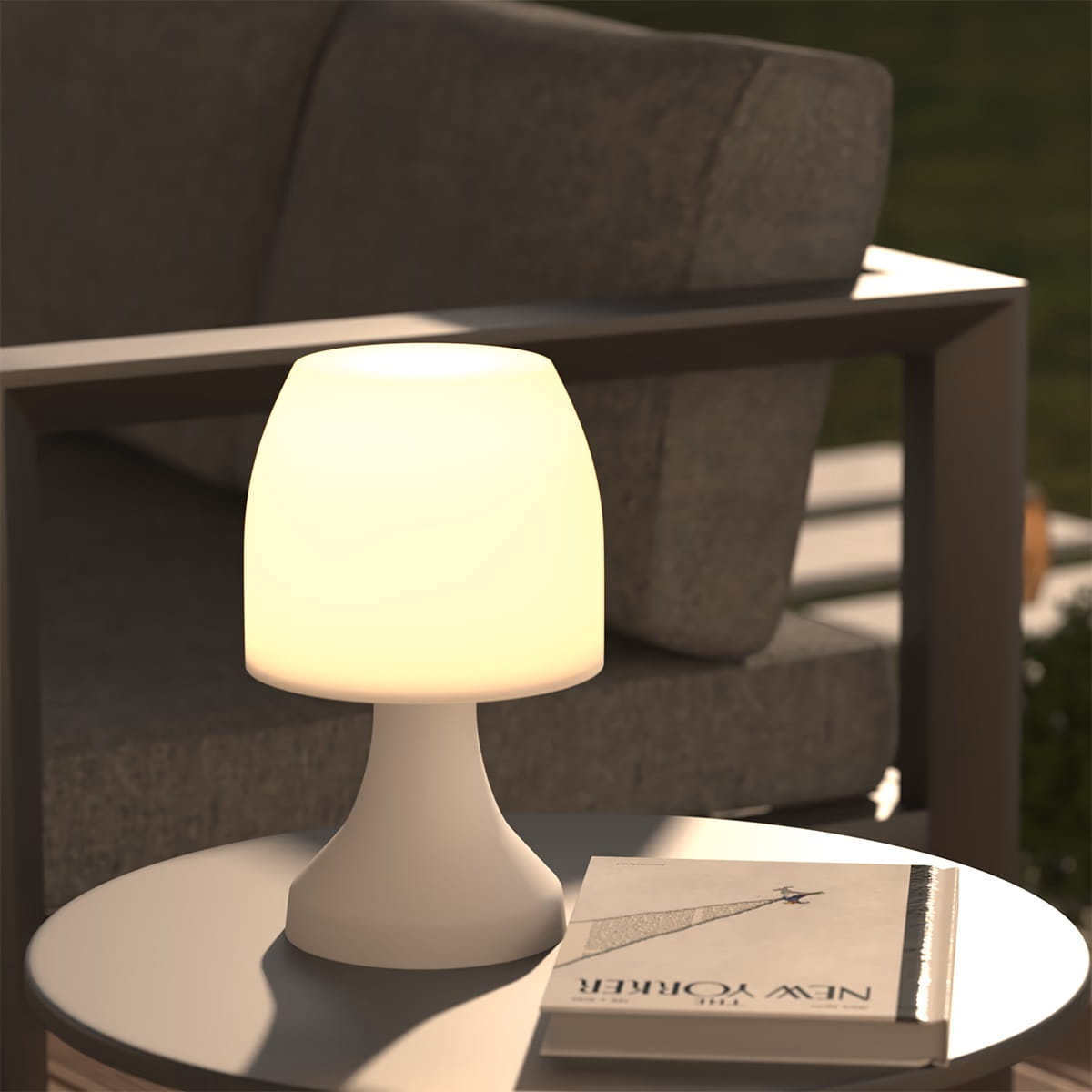 lampka balkonowa Atmosphera, natural home decor