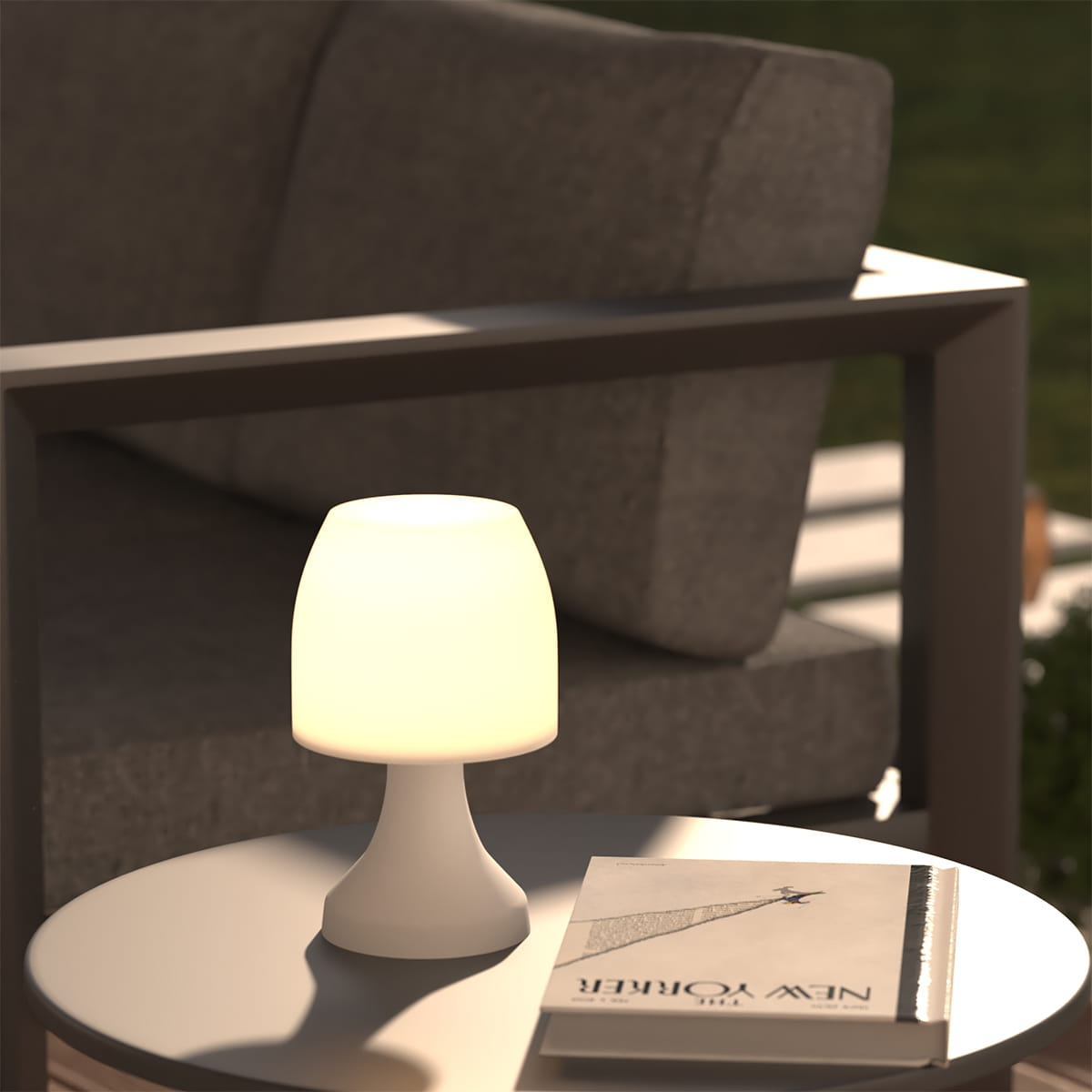 lampka balkonowa Atmosphera, natural home decor