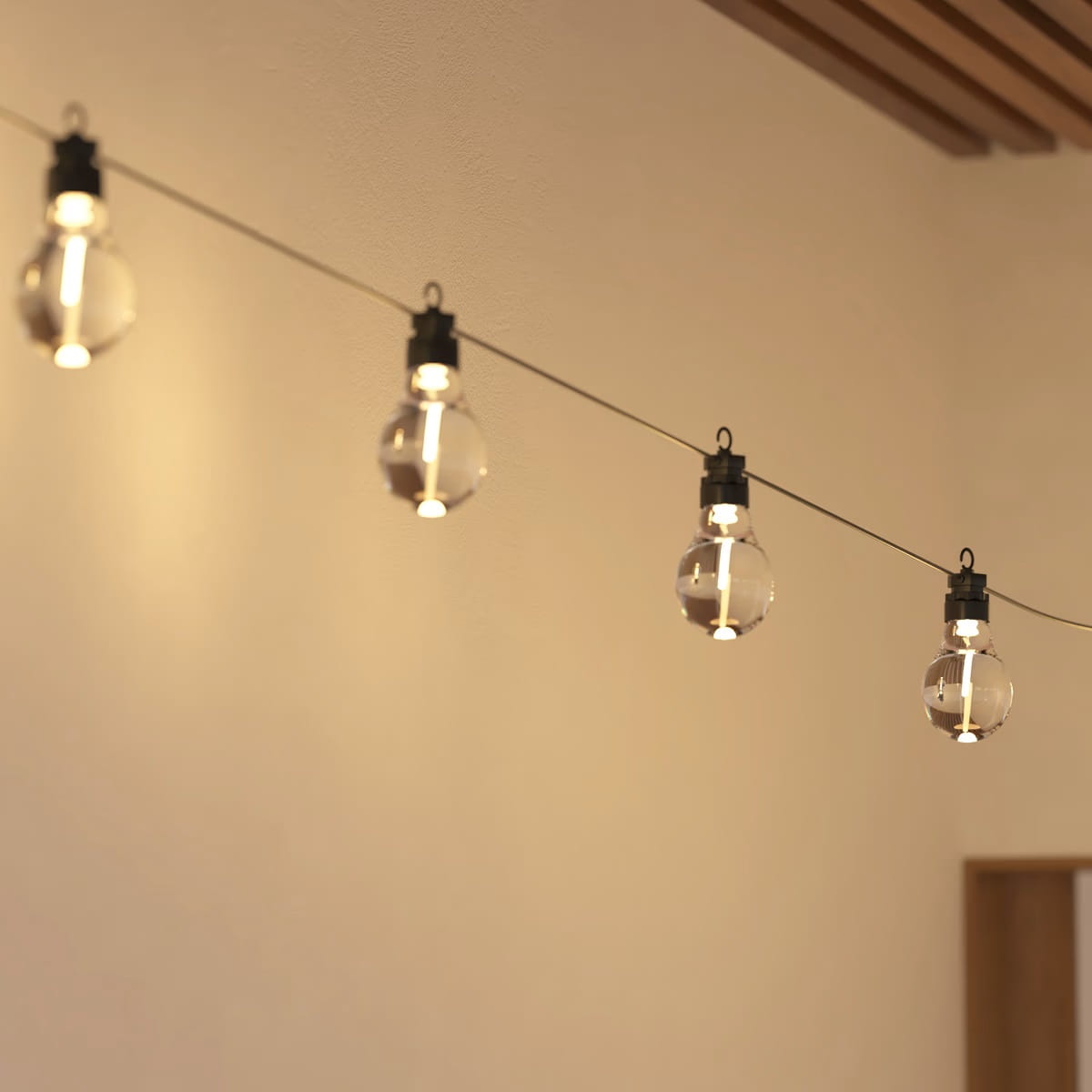 girlanda solarna, natural home decor